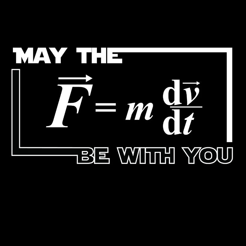 design May the F be with you Force math math