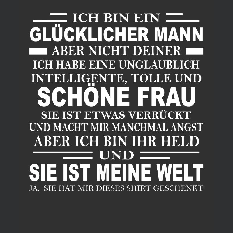 Mann Ehepartner Geschenk Glücklicher Ehemann Kerl