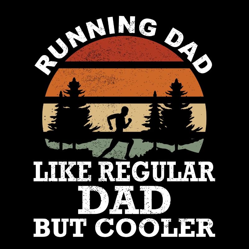 Courir jogging hobby running cadeau papa papa