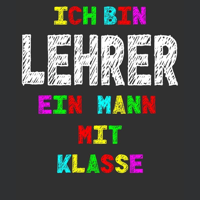 Lehrer Ich bin Lehrer ein Mann mit Klasse Geschenk