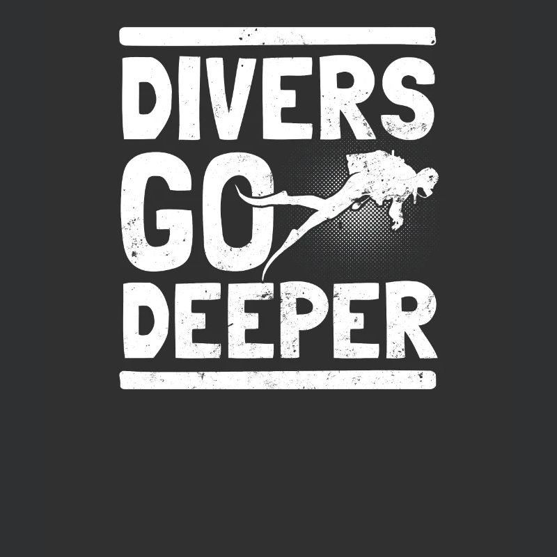 Go Diving Divers Go Deeper Gift