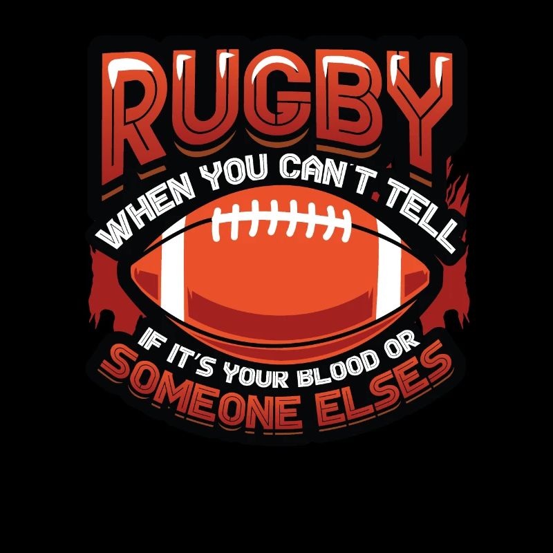 Funny rugby player