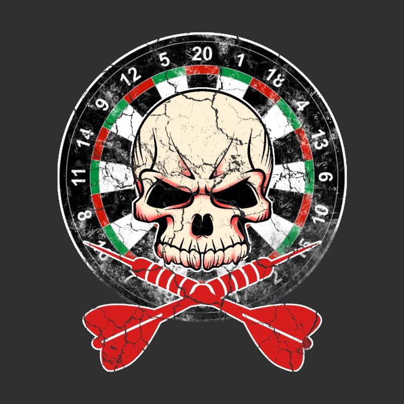 Fléchettes de fléchettes cadeau fléchettes flèche de lance crâne