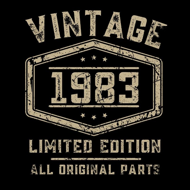 40 ans né en 1983 rétro 40e anniversaire