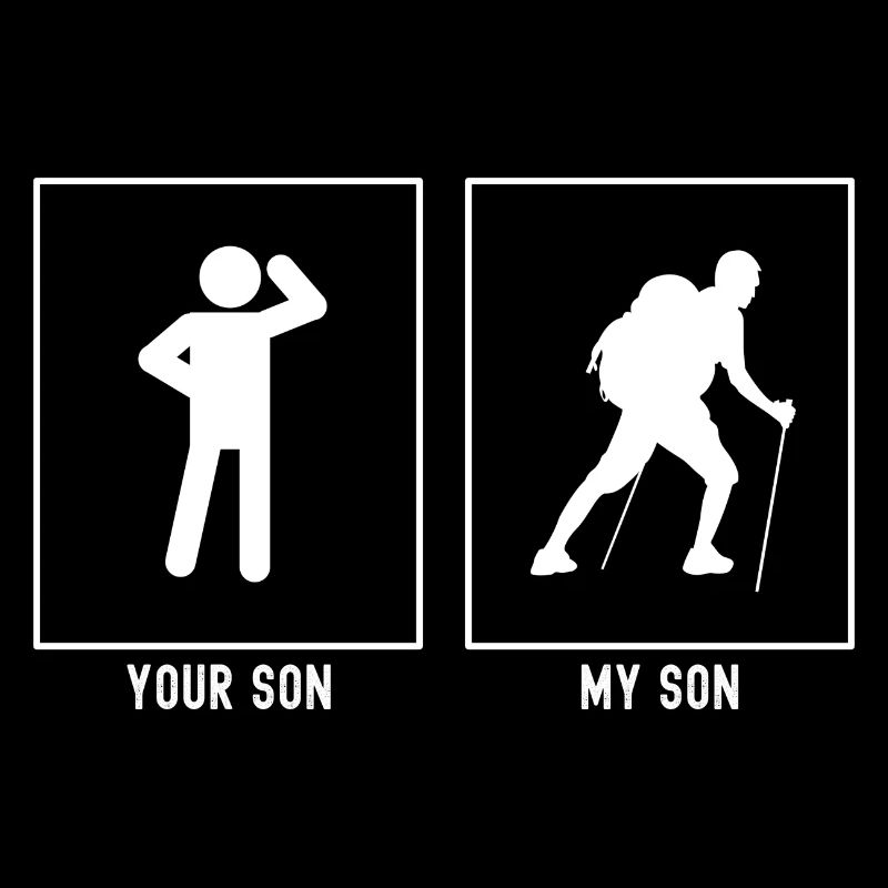 Your son - My son - Difficult hiking