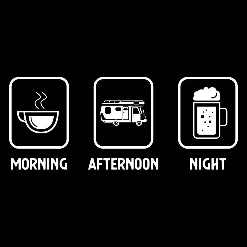 Matin, nuit et camping - (2)