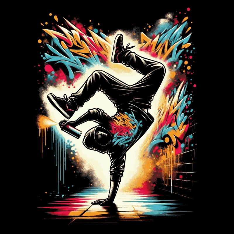 Breakdance Graffiti