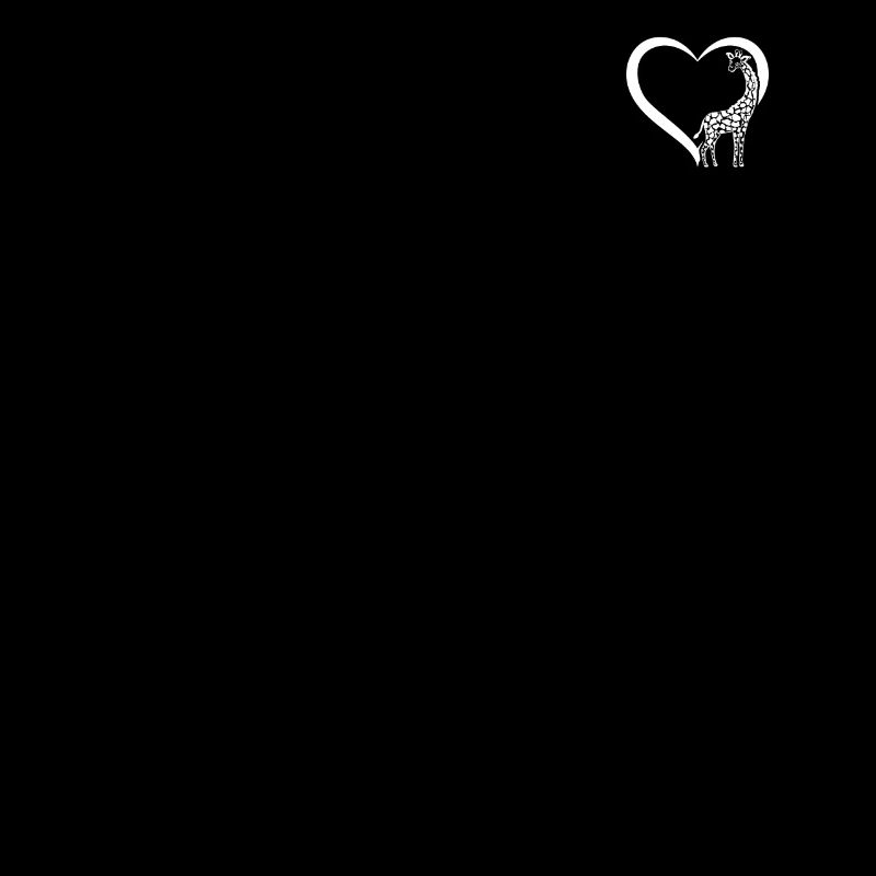 Giraffe Lover Giraffe Heart Giraffe