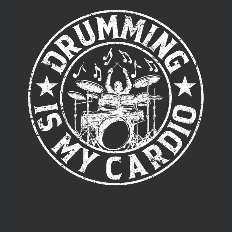 Drumming Is My Cardio - Drum Playing Drum Drummer
