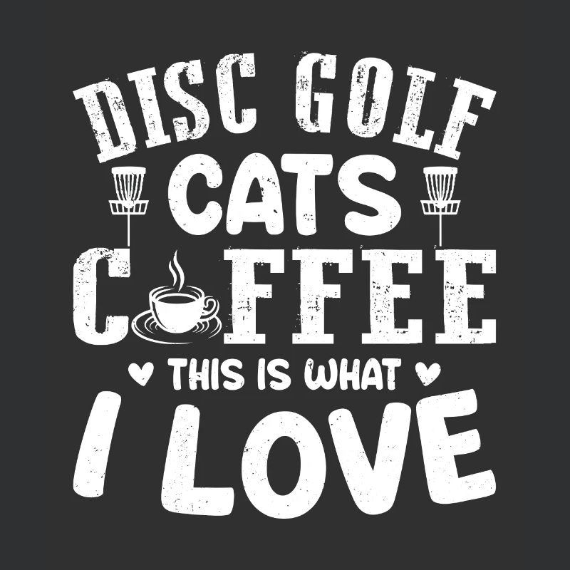 Disc Golf Cats Café C’est ce que j’aime - Disc G