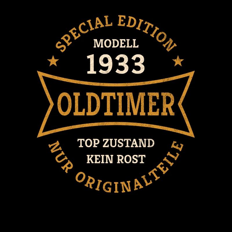 Oldtimer 90. Geburtstag Jahrgang 1933 Geschenkidee