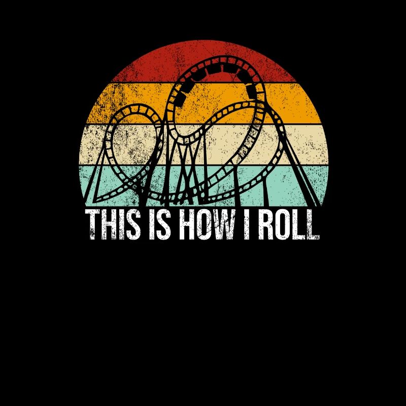 Achterbahn Freizeitpark Kirmes Vergnügungspark