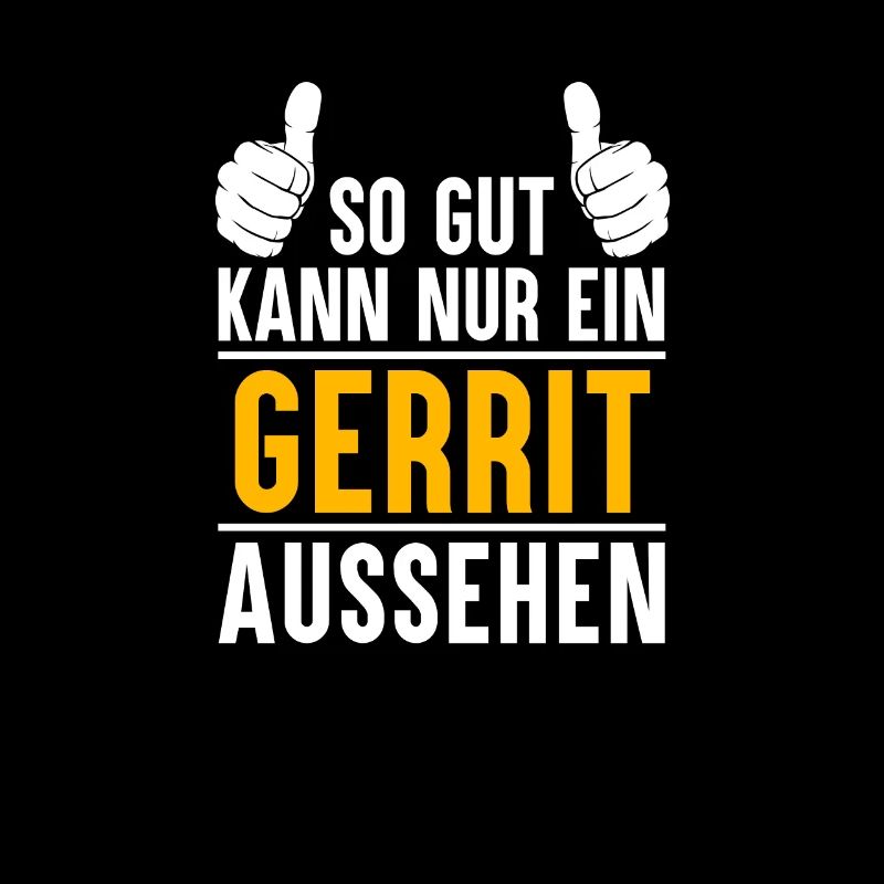 Gerrit Vorname Name Geschenk