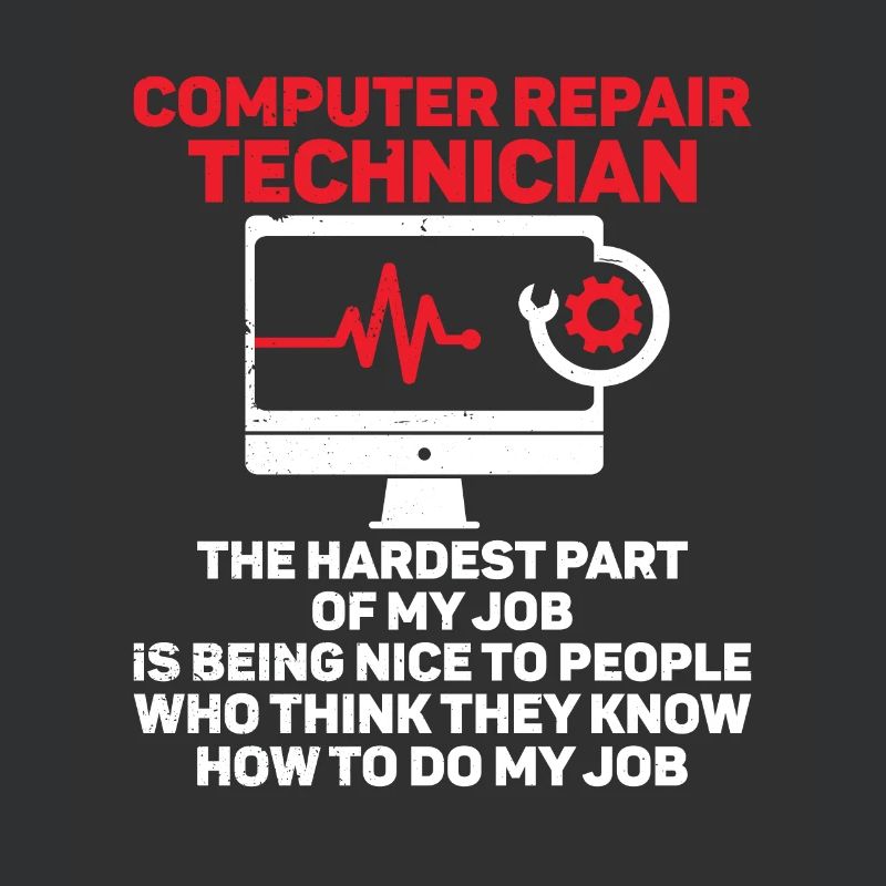 Computerreparaturtechnologie -Support -Technologie
