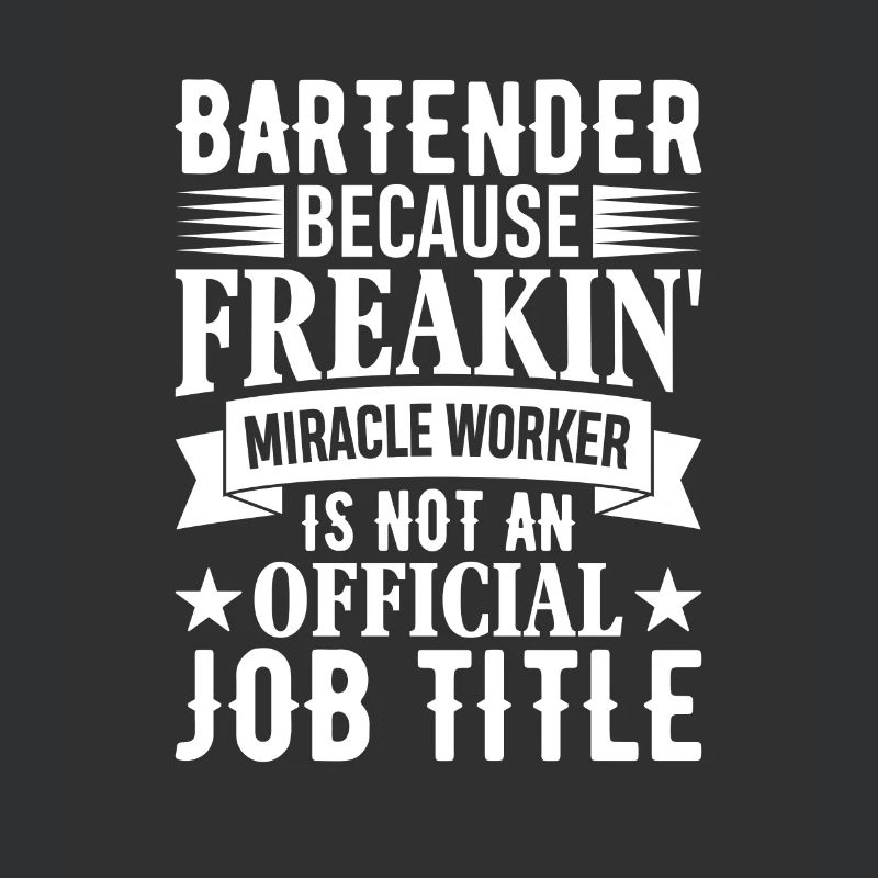 Waitress Bartender Waiter Server