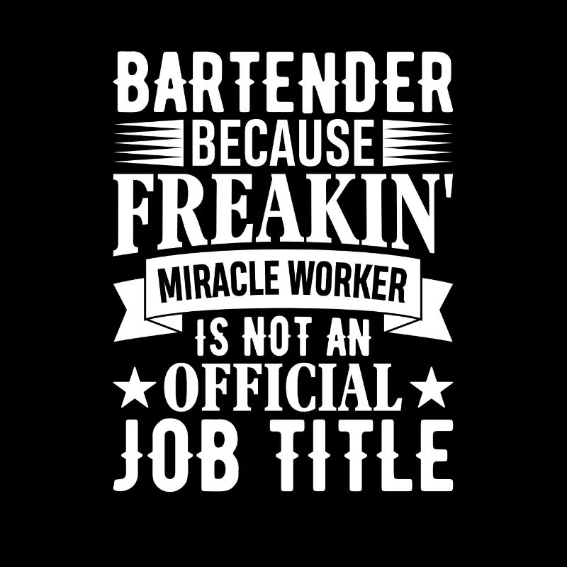Kellnerin Barkeeper Kellner Kellner