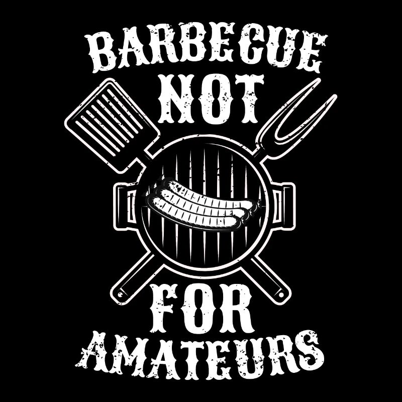 BBQ -Raucher Fleisch Grillen Lustiger