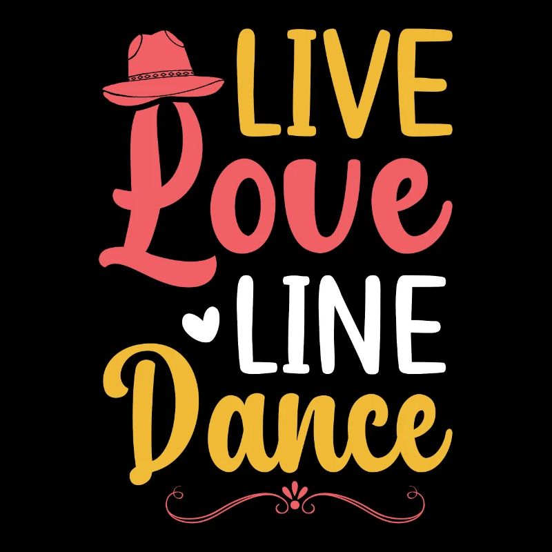 Line Dancing Groupe Line Dance Western Cowboy