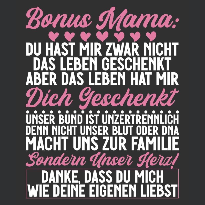 Bonus Mama Muttertag Mutterschaft Mama Elternteil