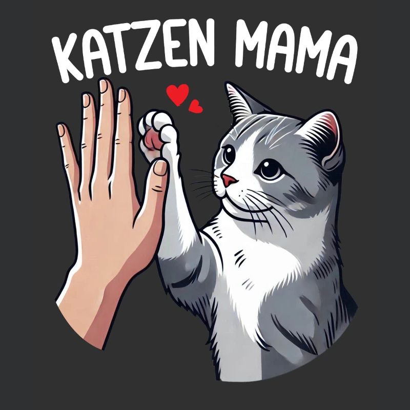 Katzen Mama Muttertag Elternteil Mama