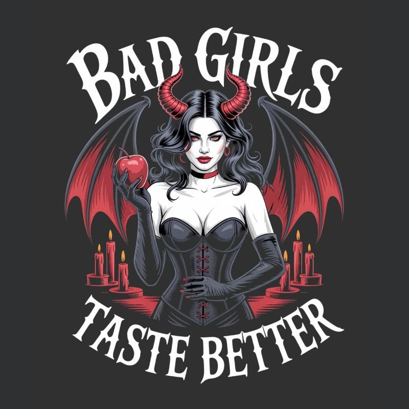 Bad Girls Taste Better! Goth Gothic Emo Baddie