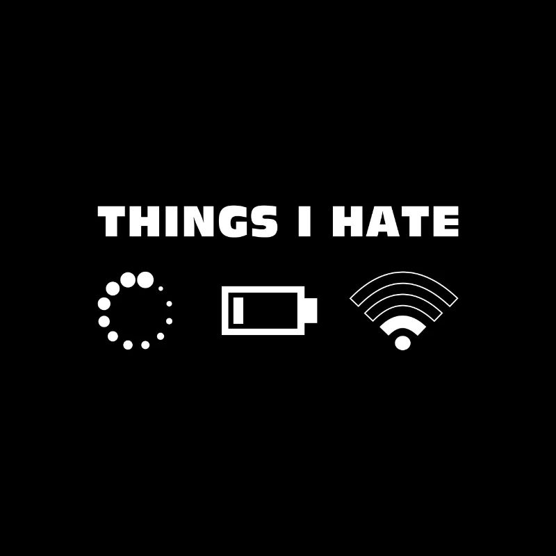 Things I Hate I Technik Computer WLAN WIFI Akku