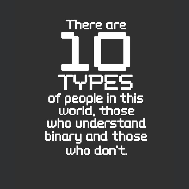 Cadeau de nerd informatique programmeur de code binaire