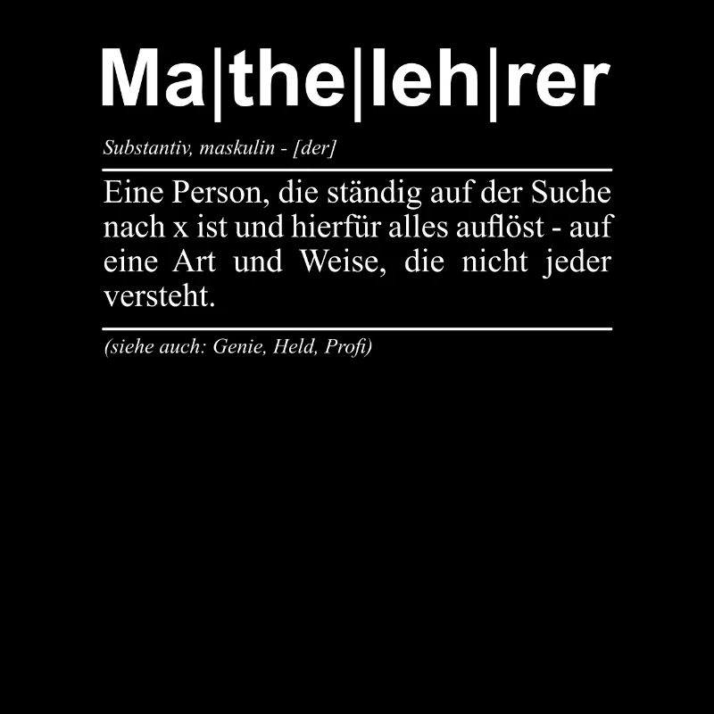 Mathe Mathematik Mathelehrer Lehrerin Unterricht
