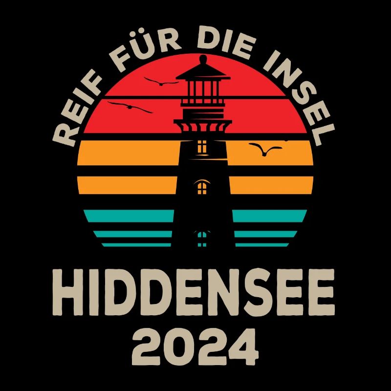 Hiddensee 2024 Holiday Anticipation Lighthouse Design