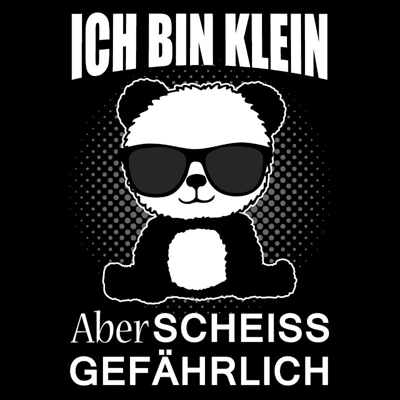 Klein Aber Scheiss Gefährlich Panda Spruch Lustig