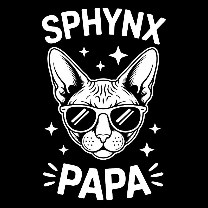 Chat Sphynx Disant Drôle Chat Sphynx Cadeau