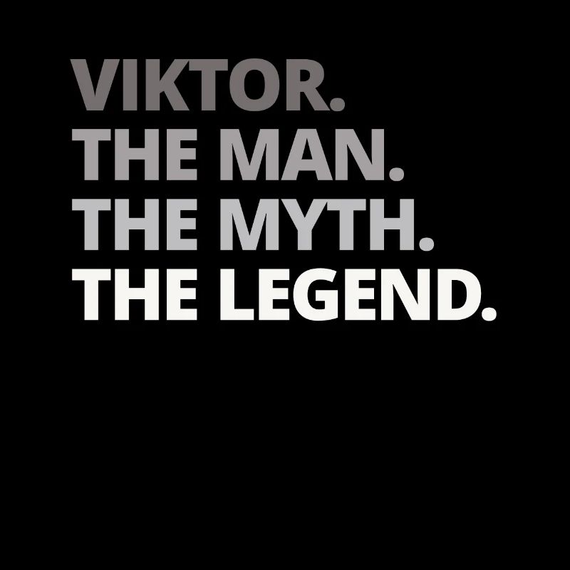 Viktor Name Sort Cadeau