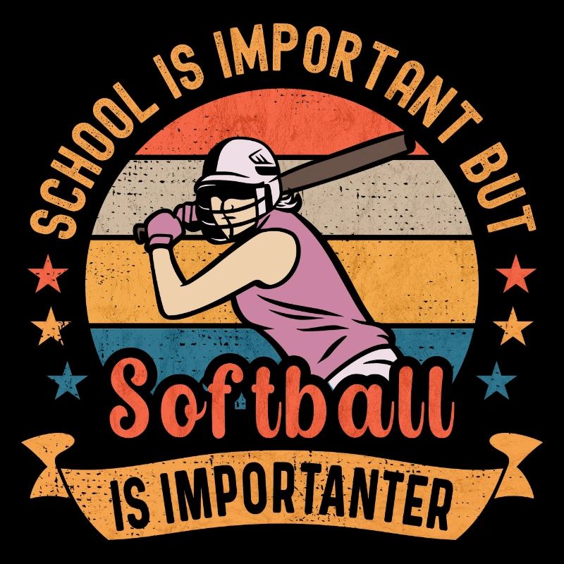 L’école est importante, mais le softball est plus important