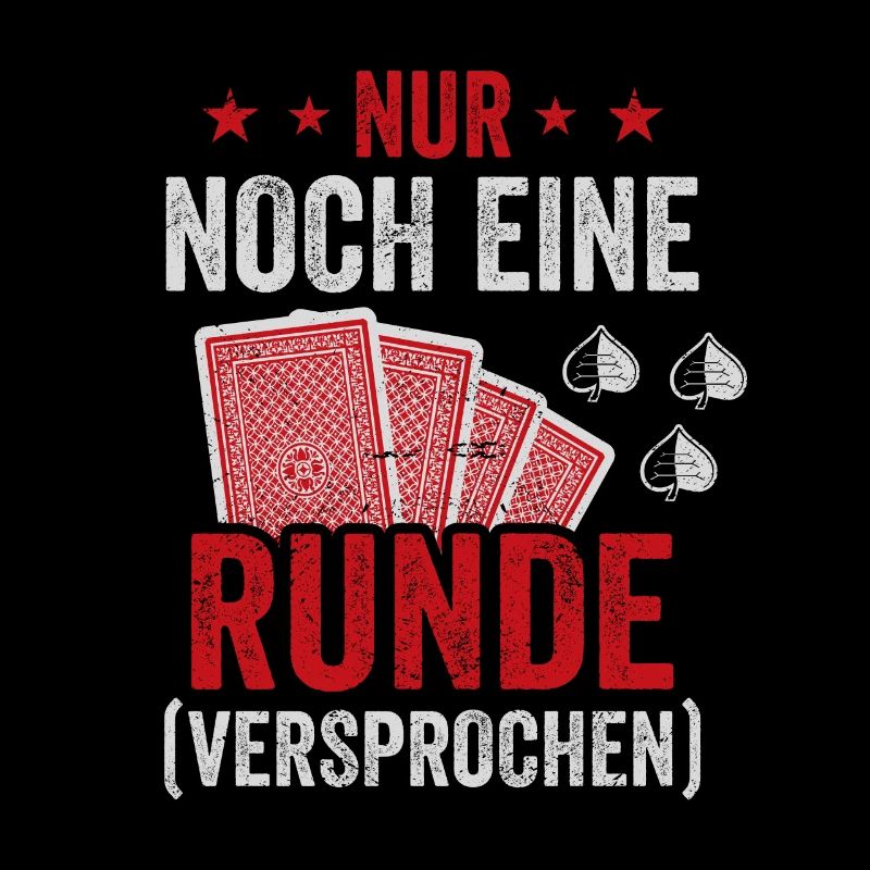 Schafkopf noch eine Runde Kartenspiel Schafkopfen