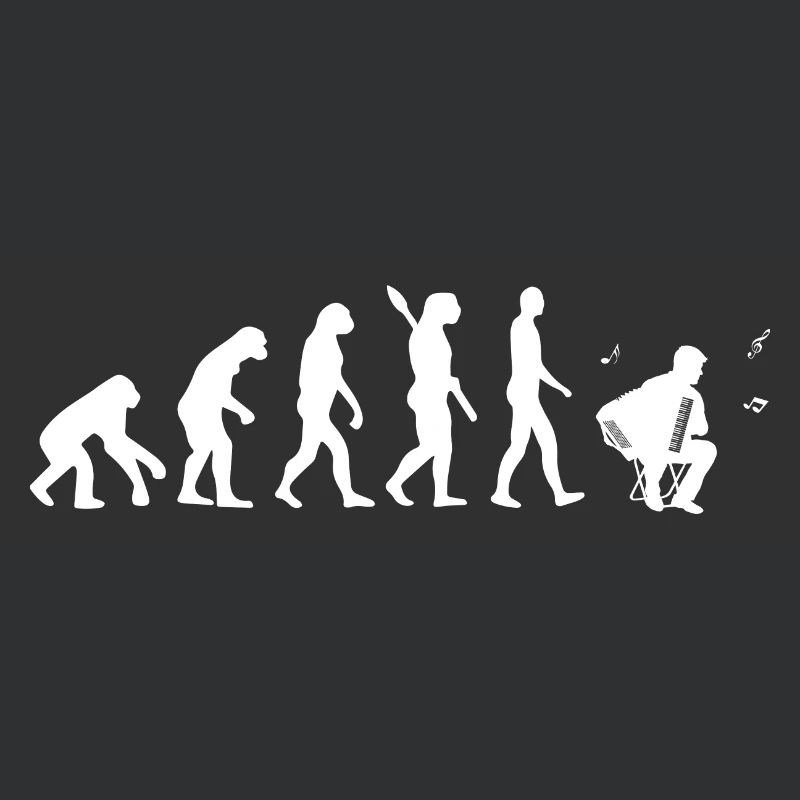 Akkordeon - Evolution des Menschen, Darwin
