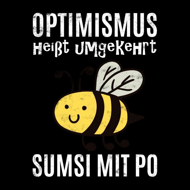 Lustiger Bienen Spruch