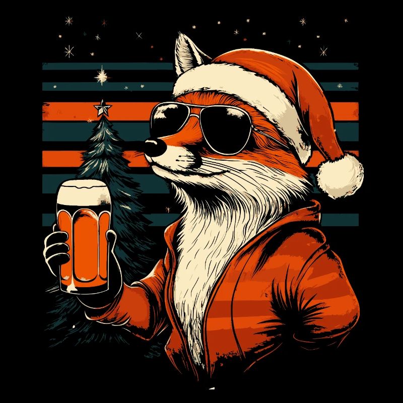 Weihnachten Bier Fuchs