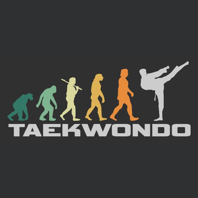 Taekwondo Style rétro - Evolution Man