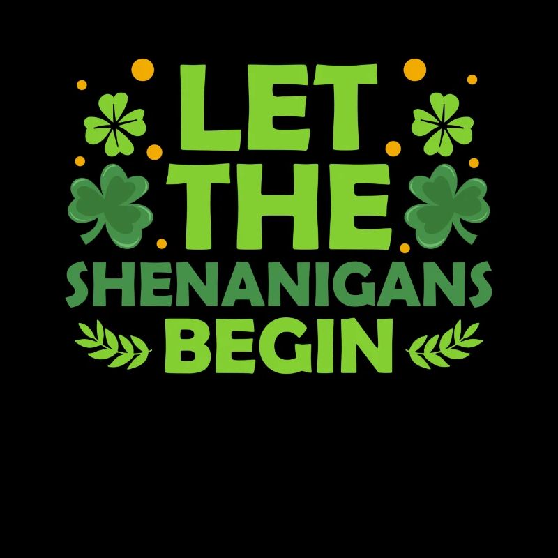 Lassen Sie Die Shenanigans Beginnen Shamrock St.