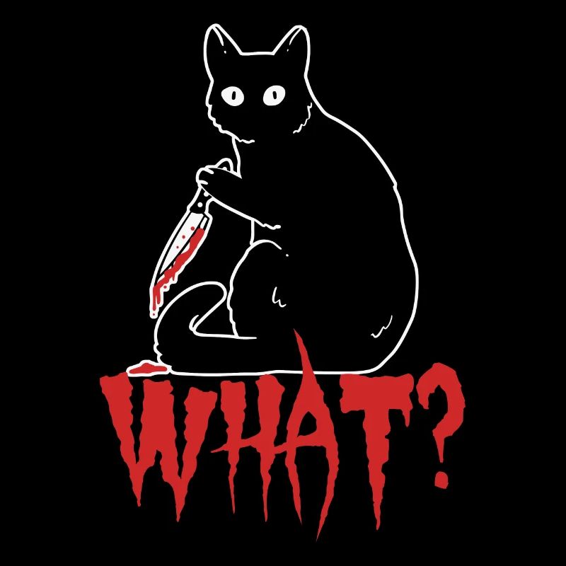 Schrödinger's Cat Horror Cat