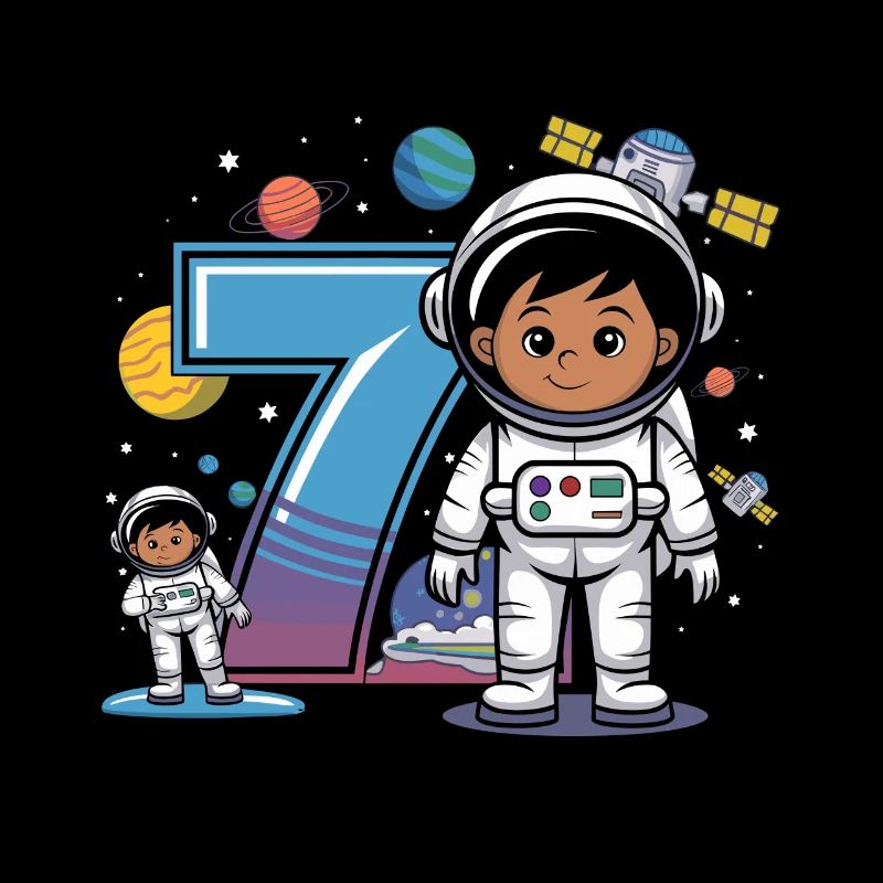 7e anniversaire Astronaute Aventure spatiale pour les garçons
