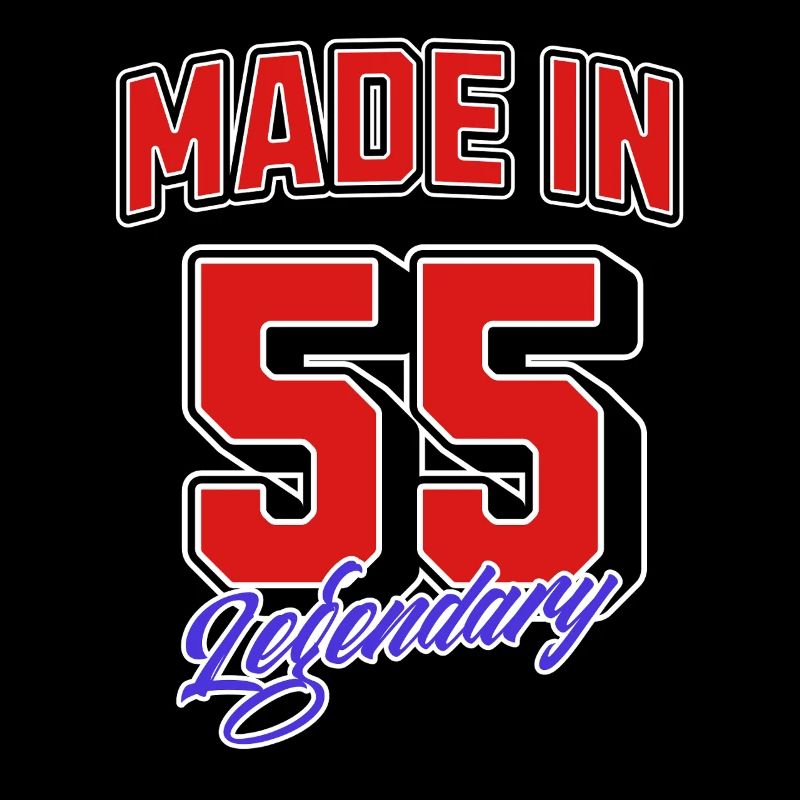Made in 55 – Legendary Geburtstag Jahrgangsdesign