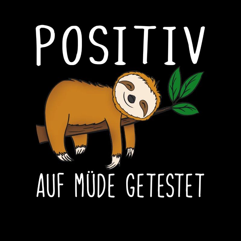 Faultier Positiv auf müde getestet