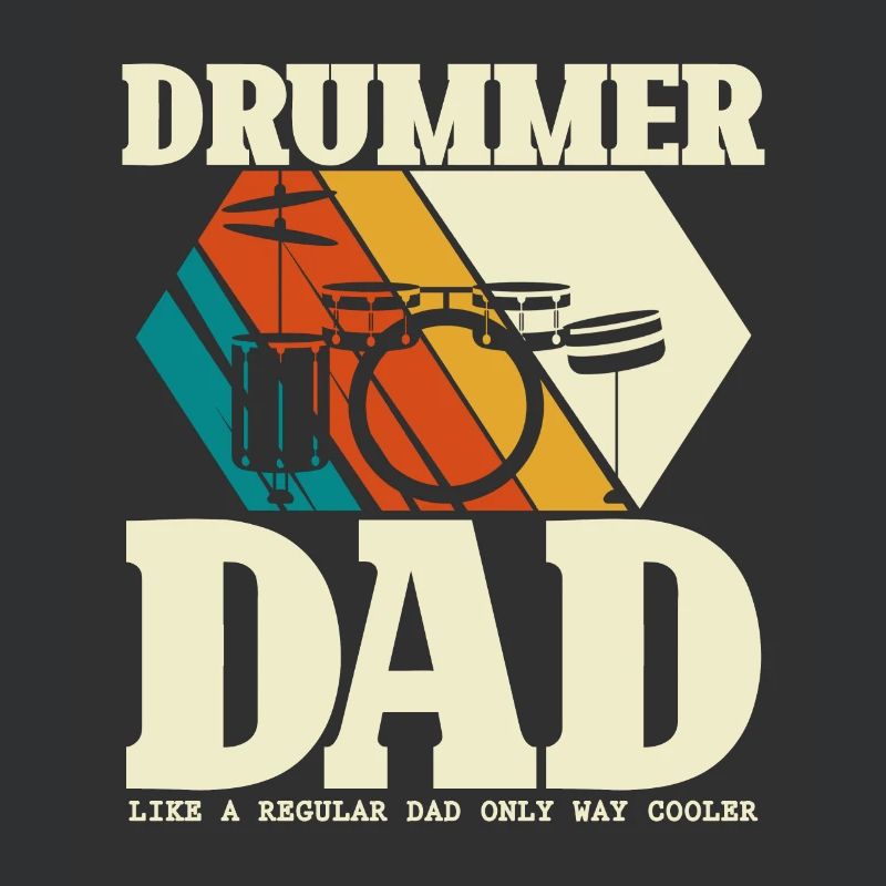 Drummer Dad - Drummer Father's Day