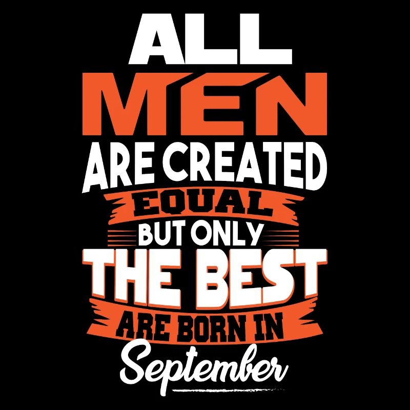 All men are created equal - September