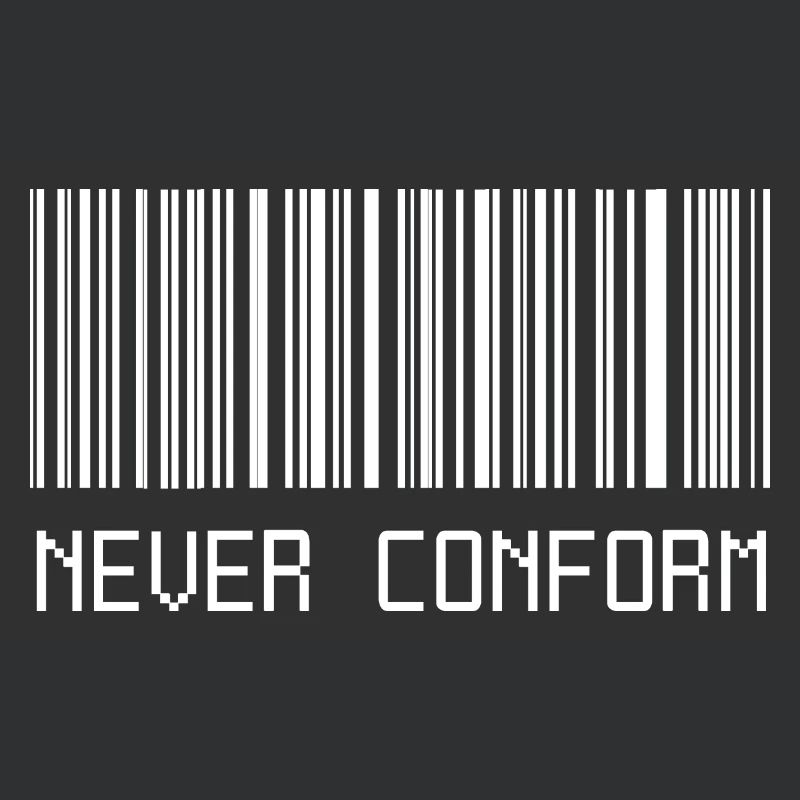 Never conform barcode