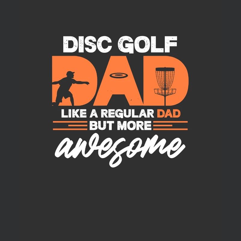 Disc Golf Vater Frisbee Dad Discgolf Geschenk