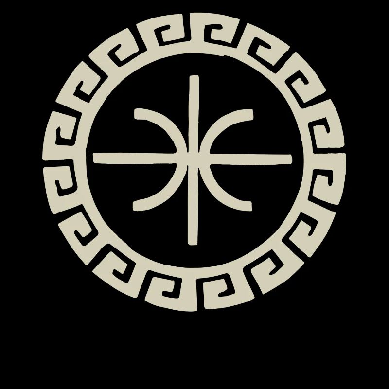 Epsilon Delphes - Conception de symbole grec ancien