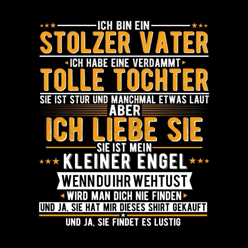 Stolzer Papa