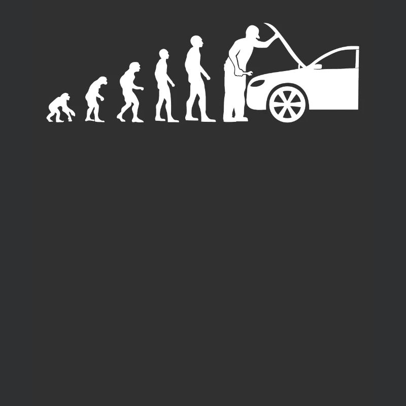 Mécanicien de construction de véhicule Drôle d’évolution Cadeau